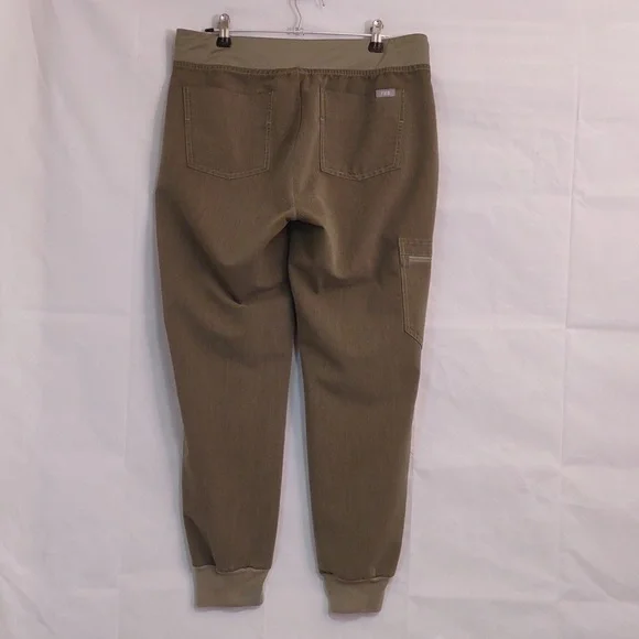 Figs Zamora Jogger - Heather Olive - Picture 2 of 4